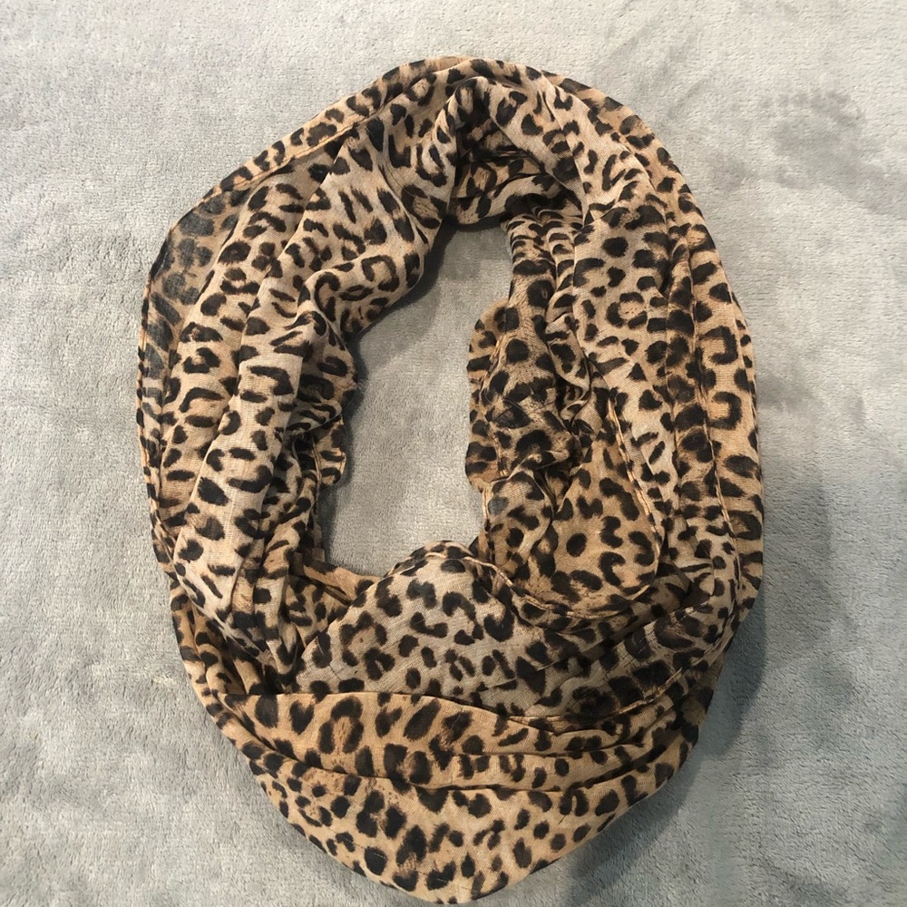 Leopard Infinity Scarf